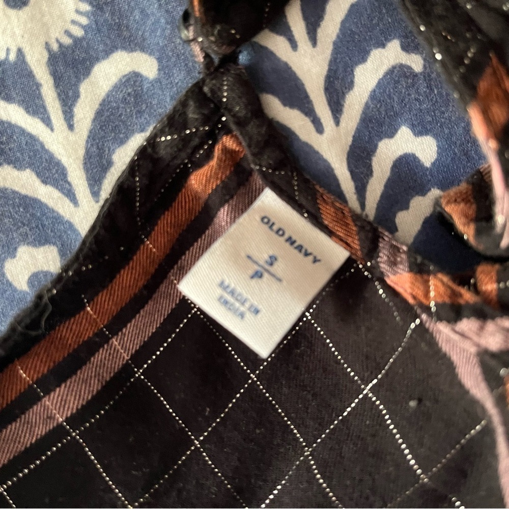 Lovely chequered jumpsuit with fine metallic thread - Picture 12 of 13